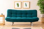 Atelier Del Sofa Misa Small Sofabed - Verde Petróleo
